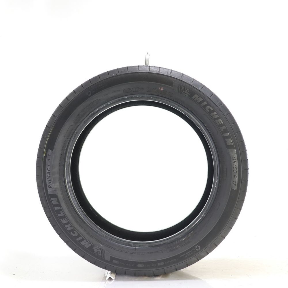 Set of (4) Used 215/55R17 Michelin Primacy A/S 94V - 5.5-7/32 - Image 6