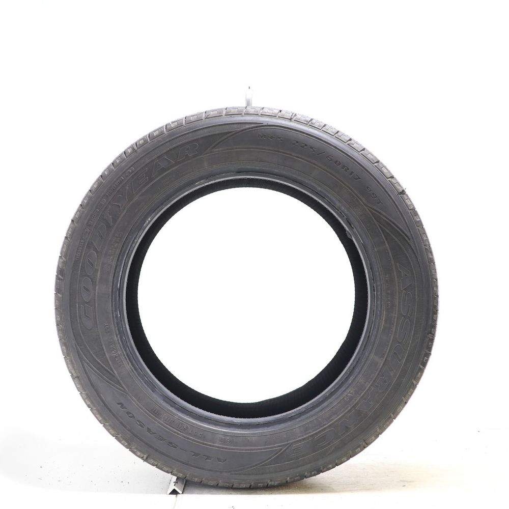 Set of (4) Used 225/60R17 Goodyear Assurance All-Season 99T - 5.5-7/32 - Image 9