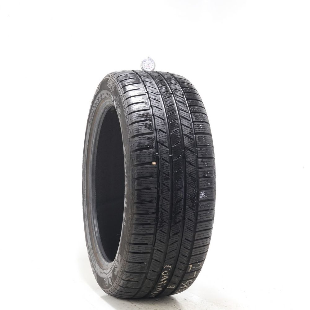 Used 275/45R21 Continental CrossContact Winter 110V - 9/32 - Image 1