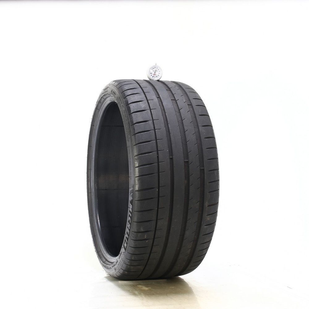 Set of (2) Used 265/30ZR20 Michelin Pilot Sport 4 S 94Y - 7.5-9/32 - Image 1