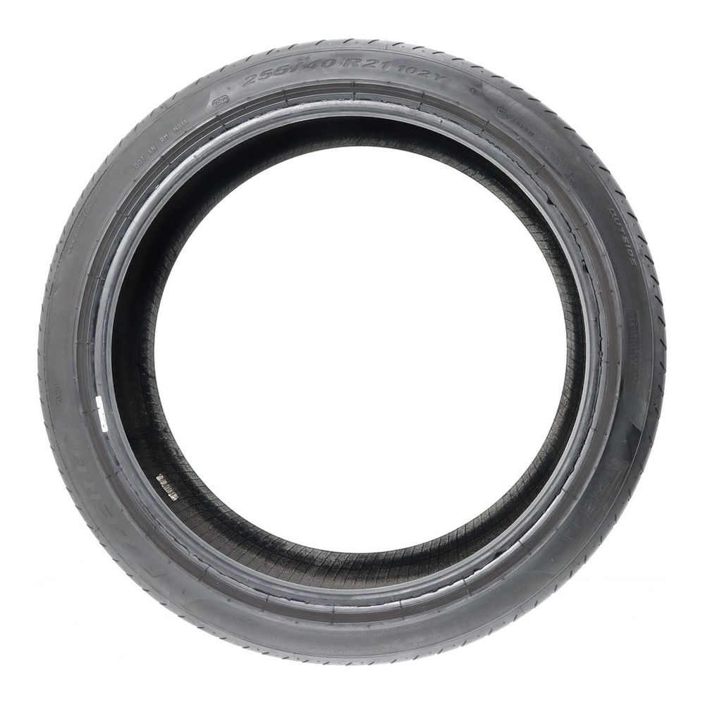 Set of (4) Used 255/40R21 Pirelli P Zero R01 102Y - 4.5/32 - Image 3