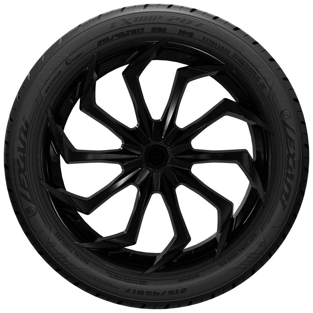 Set of (4) New P 225/55ZR18 Lexani LXUHP-207 102W - Image 2