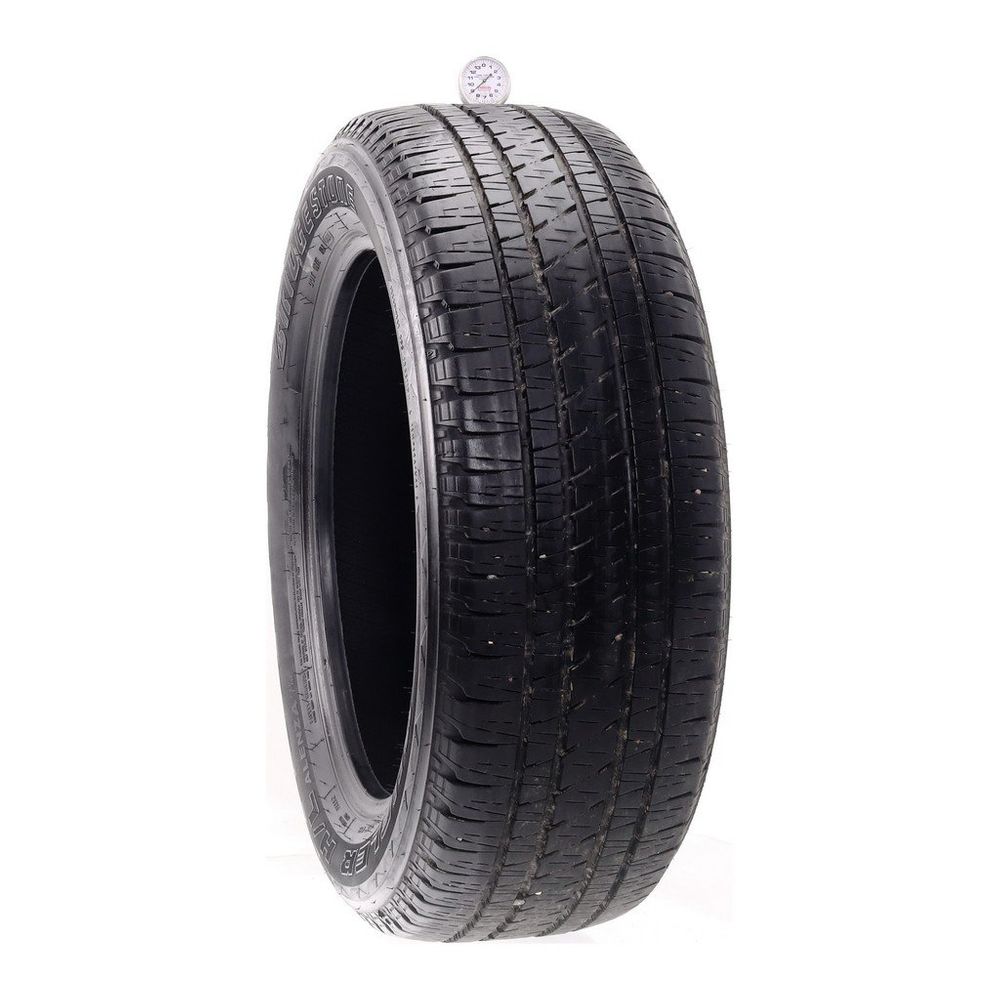 Set of (2) Used 255/55R20 Bridgestone Dueler H/L Alenza Plus 107H - 9-10/32 - Image 1