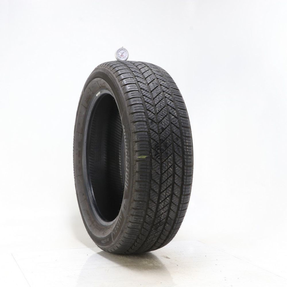 Set of (4) Used 235/55R19 Bridgestone Alenza AS Ultra 105W - 8.5-9.5/32 - Image 1
