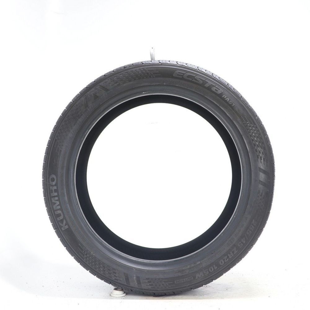 Set of (2) Used 255/45ZR20 Kumho Ecsta PA51 105W - 8.5-9/32 - Image 3