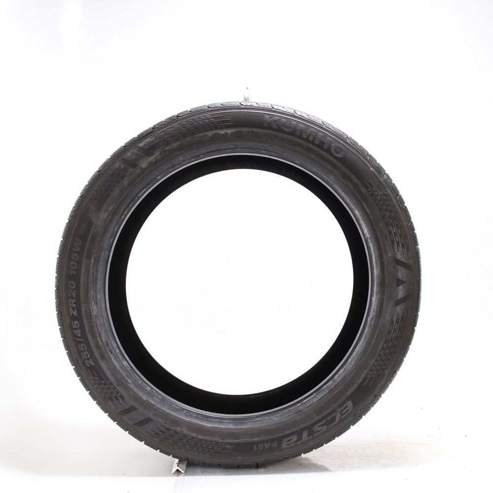 Set of (2) Used 255/45ZR20 Kumho Ecsta PA51 105W - 8.5-9/32 - Image 6