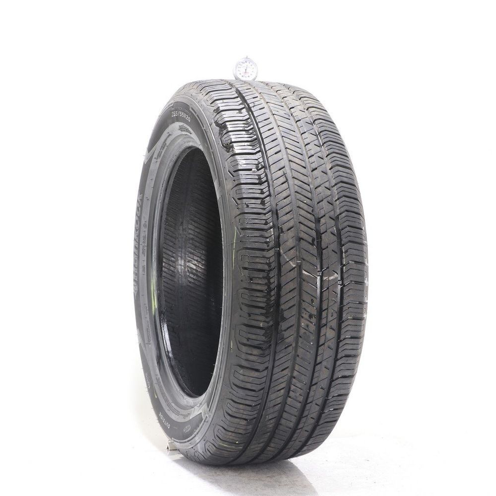 Set of (2) Used 255/55R20 Hankook Mavis Traction Control 4Season 110H - 7.5/32 - Image 1