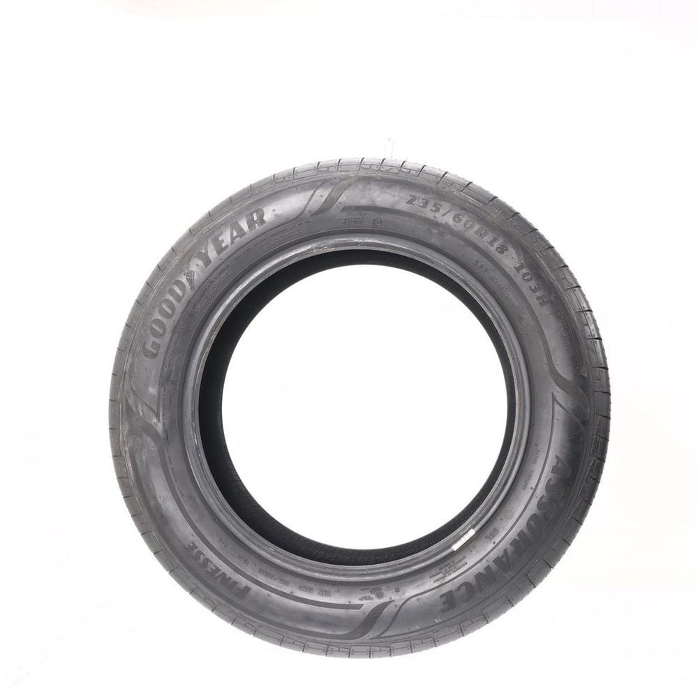 Set of (2) Used 235/60R18 Goodyear Assurance Finesse 103H - 6.5-7/32 - Image 6