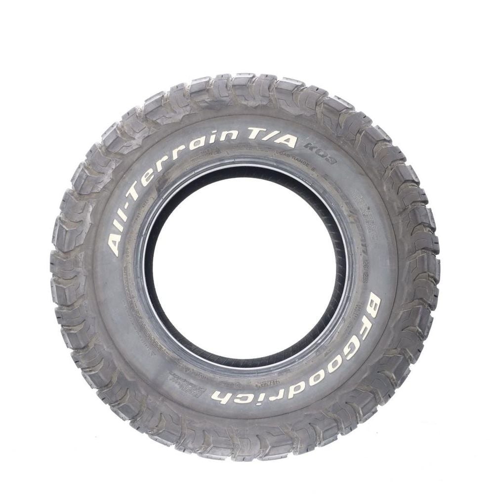 Set of (2) Used LT 285/70R17 BFGoodrich All Terrain TA KO3 126/123S E - 12.5/32 - Image 3