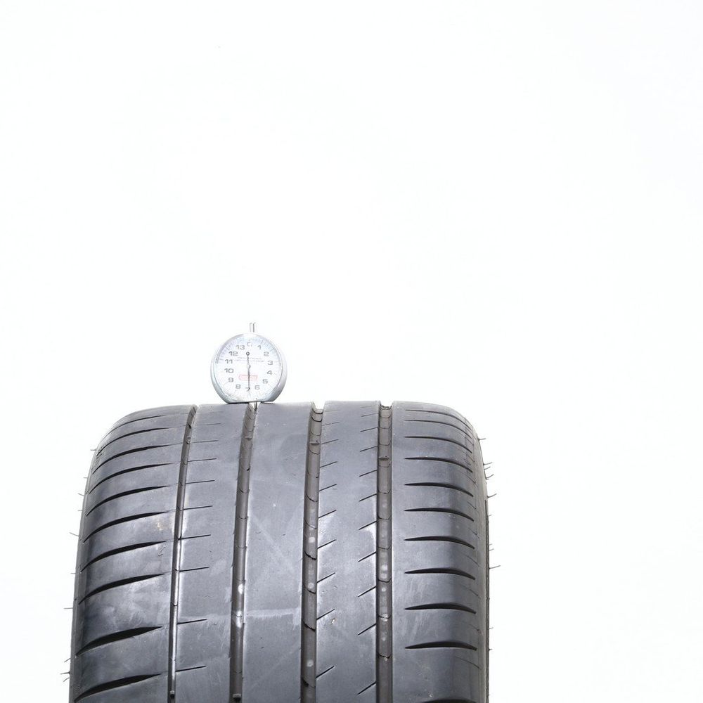 Set of (2) Used 255/35R19 Michelin Pilot Sport 4 S 96Y - 6.5-8/32 - Image 2