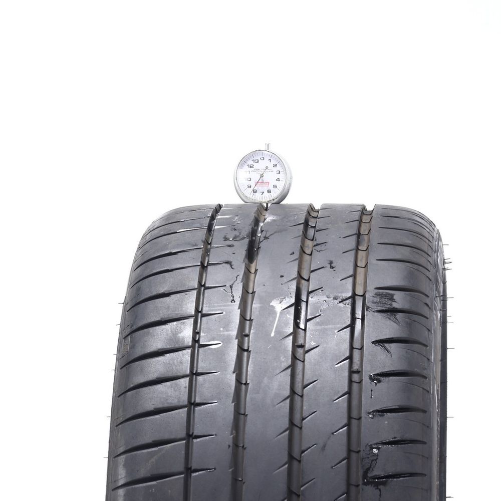 Set of (2) Used 255/35R19 Michelin Pilot Sport 4 S 96Y - 6.5-8/32 - Image 5