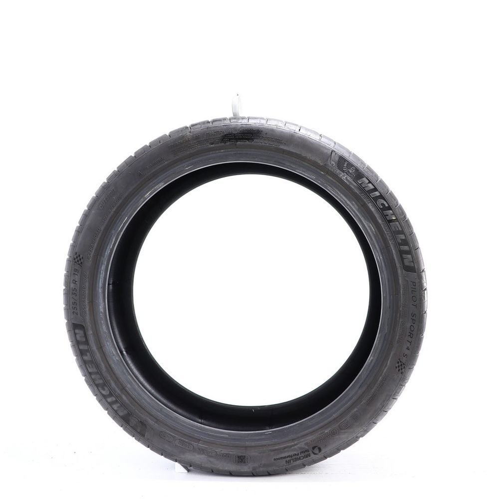 Set of (2) Used 255/35R19 Michelin Pilot Sport 4 S 96Y - 6.5-8/32 - Image 6