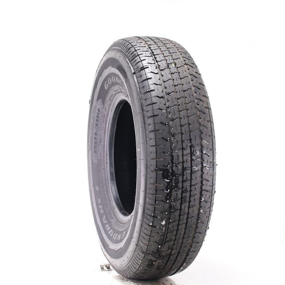 Set of (4) Driven Once ST 255/85R16 Goodyear Endurance 129/125N E - 8/32 - Image 1