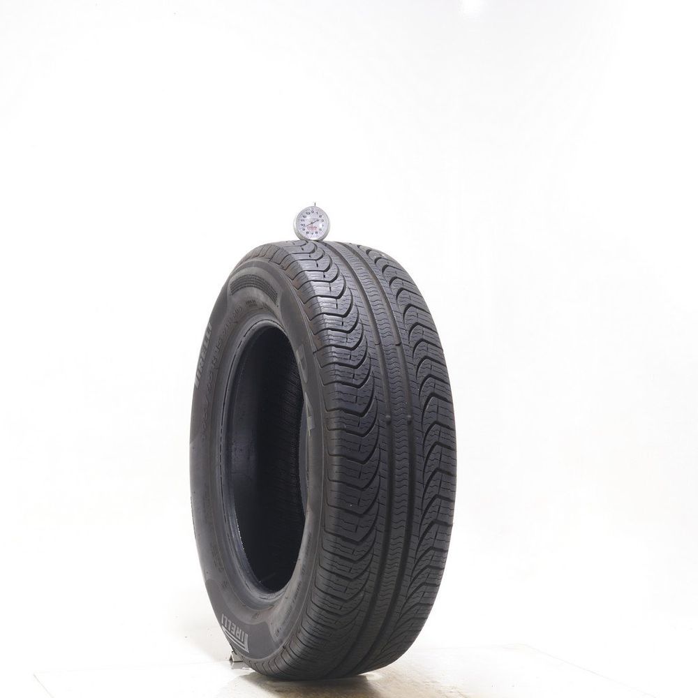 Set of (2) Used 195/65R15 Pirelli P4 Four Seasons Plus 91H - 9.5/32 - Image 1