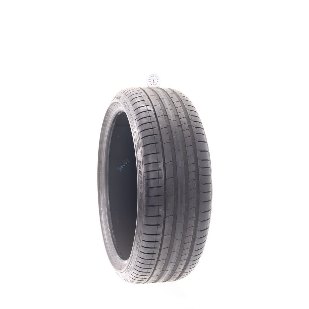 Set of (2) Used 245/35R20 Pirelli P Zero PZ4 MOE Run Flat 95Y - 6.5-7/32 - Image 4