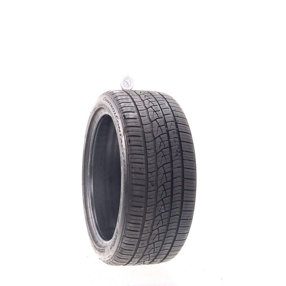 Set of (2) Used 245/40ZR18 Continental ControlContact Sport SRS Plus 97Y - 5-5.5/32 - Image 1