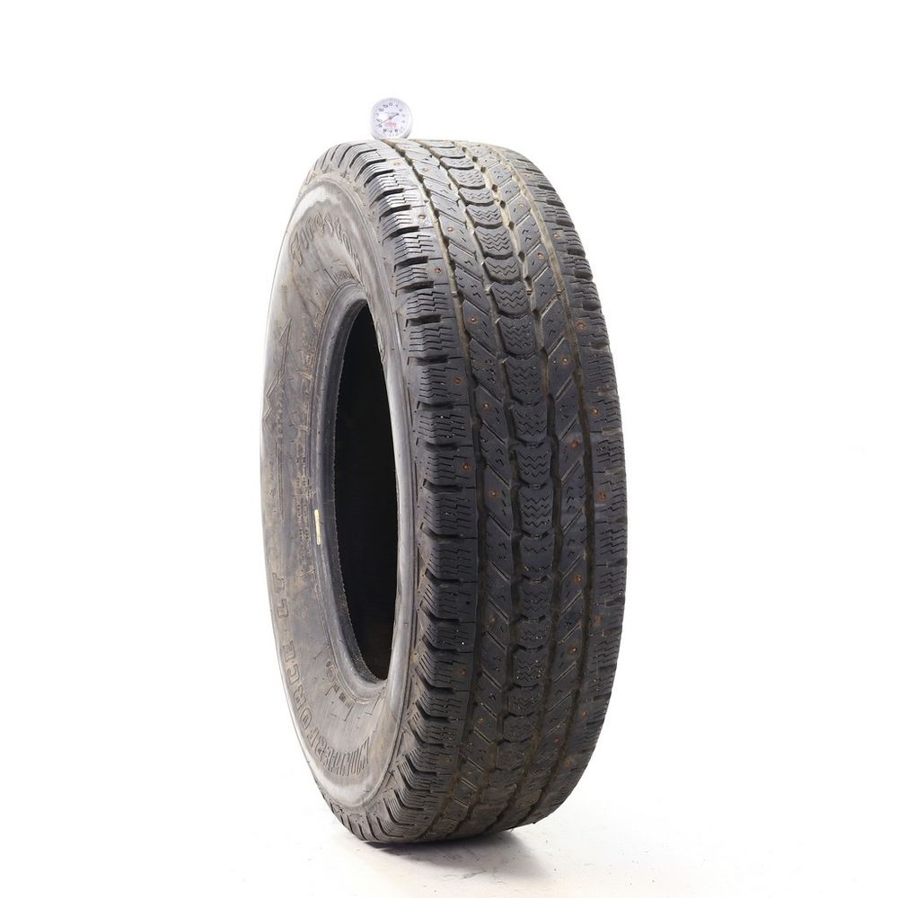 Used LT 245/75R17 Firestone Winterforce LT Studded 121/118R - 9/32 - Image 1