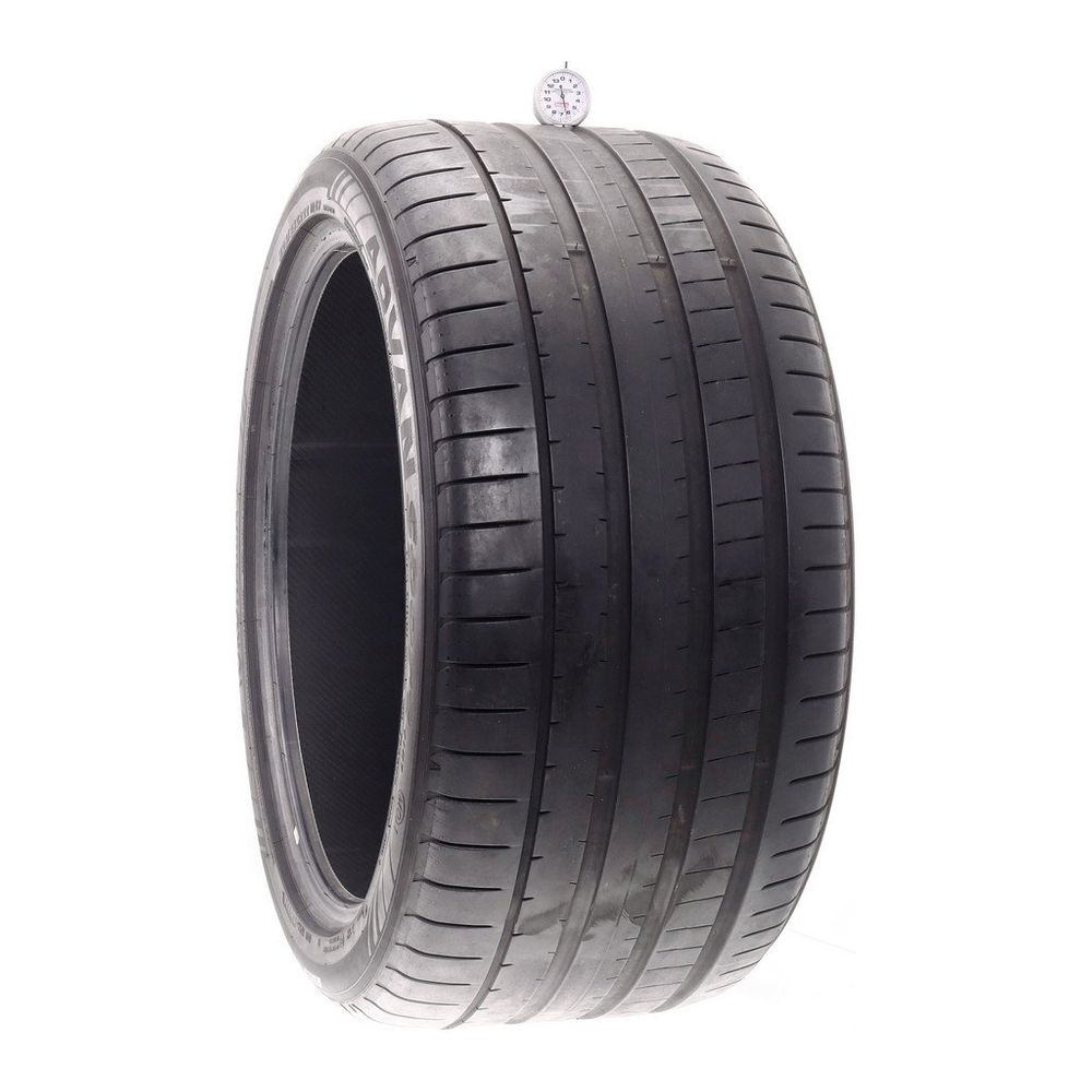 Set of (2) Used 325/35ZR22 Yokohama Advan Sport V107 MO1 114Y - 6.5/32 - Image 1