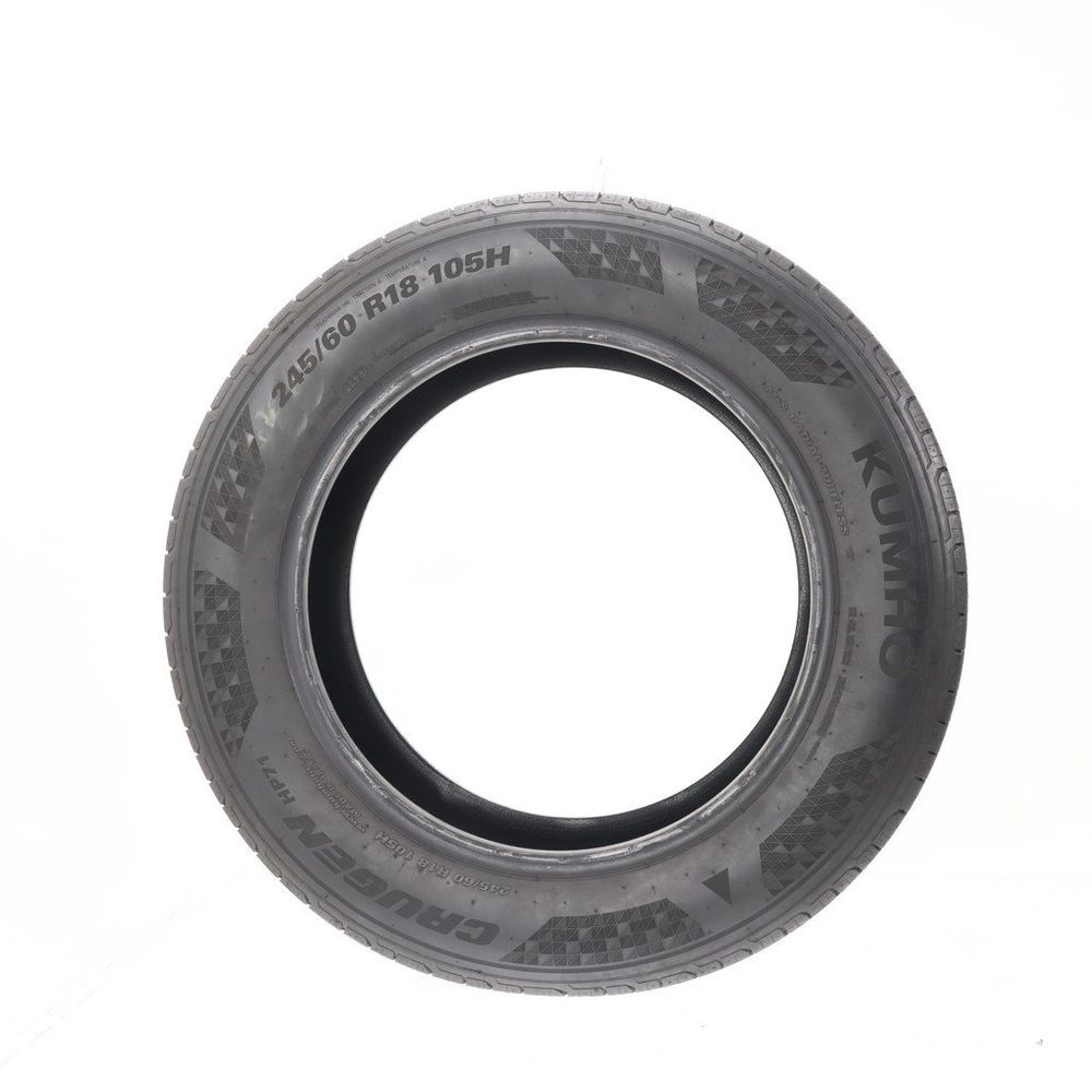 Set of (2) Used 245/60R18 Kumho Crugen HP71 105H - 6-7.5/32 - Image 3