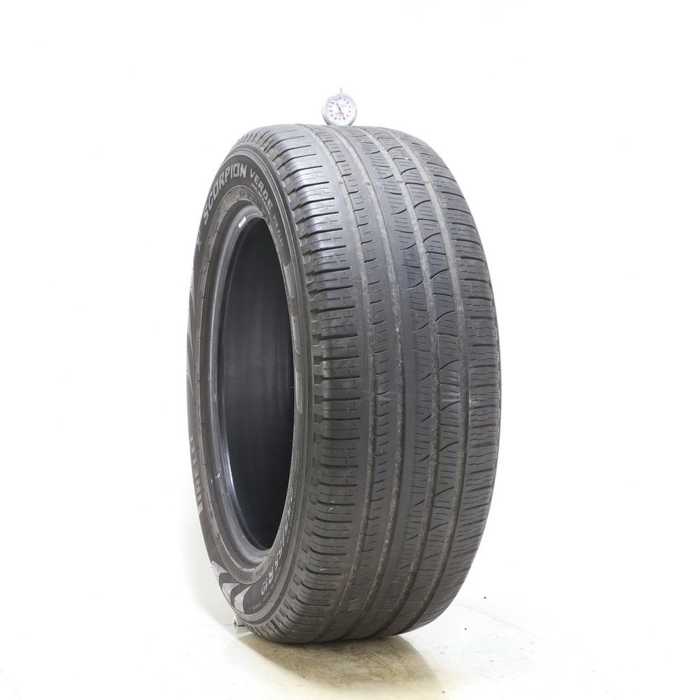 Set of (2) Used 255/55R19 Pirelli Scorpion Verde Run Flat AOE 111H - 5.5-6/32 - Image 4