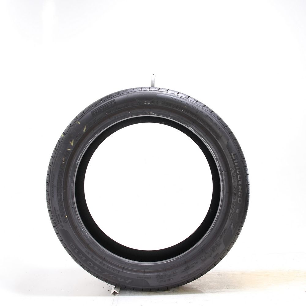 Set of (2) Used 245/40R18 Pirelli Cinturato P7 MOE Run Flat 97H - 7-8/32 - Image 6