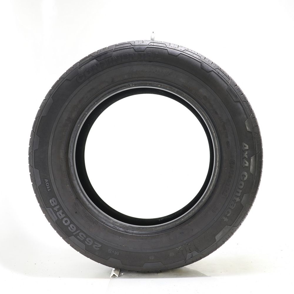 Set of (2) Used 265/60R18 Continental 4x4 Contact MO 110V - 6-7/32 - Image 3