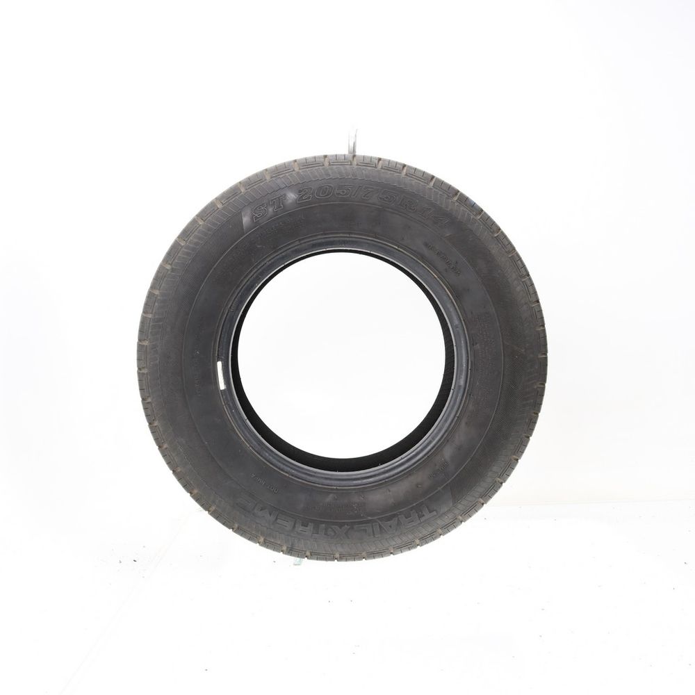 Set of (2) Used ST 205/75R14 Trail Xtreme Radial ST 100/96L C - 7.5/32 - Image 3