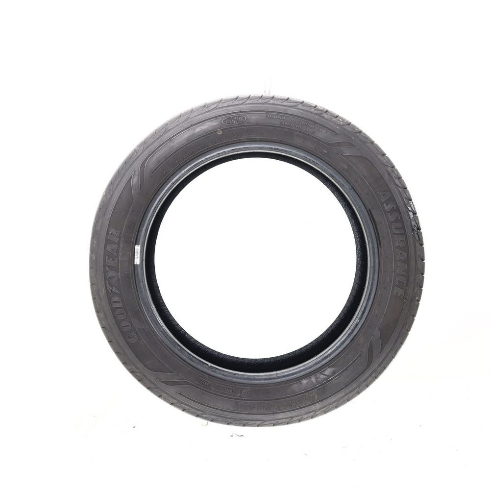 Set of (2) Used 225/55R18 Goodyear Assurance WeatherReady 98V - 8-8.5/32 - Image 3