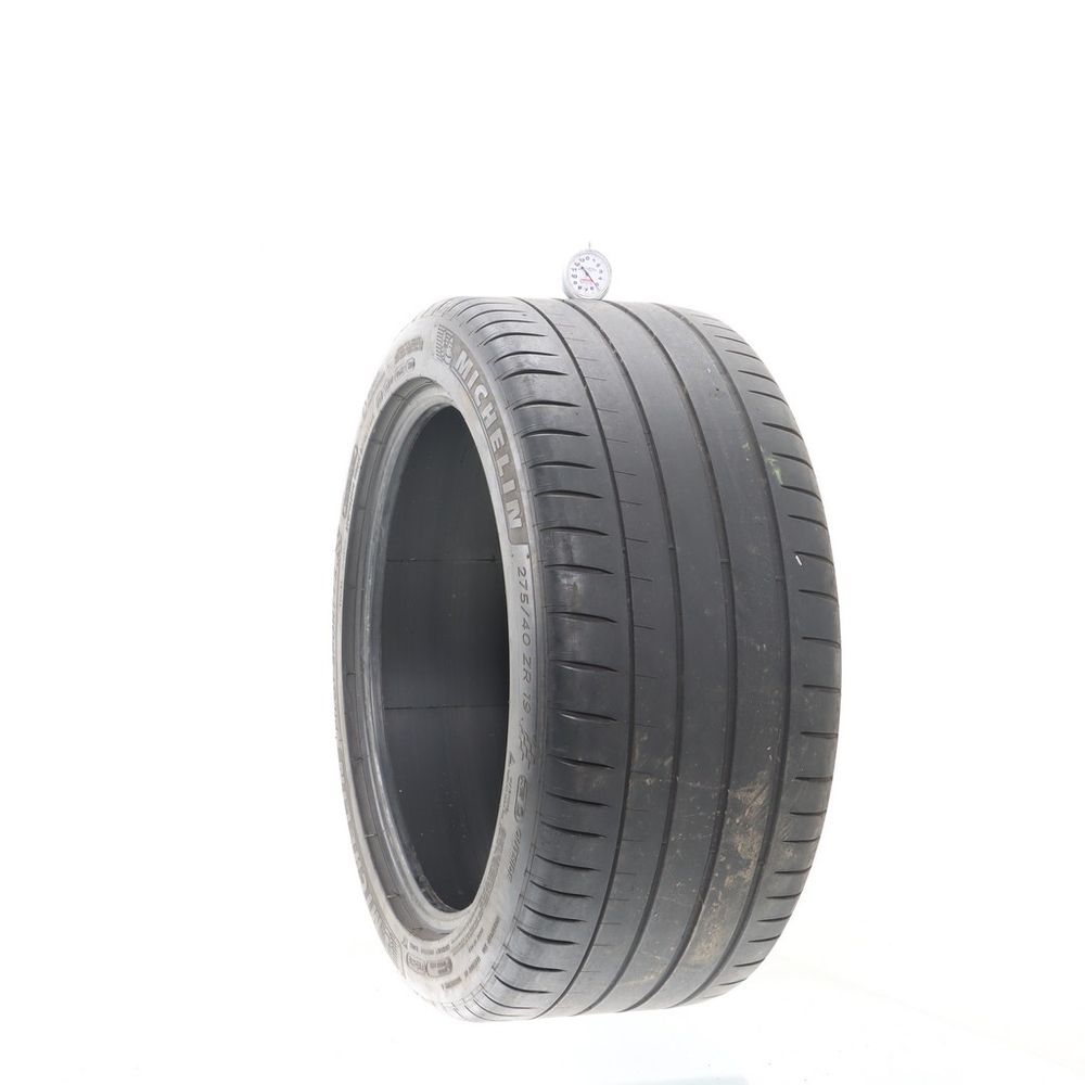Set of (2) Used 275/40ZR19 Michelin Pilot Sport 4 S 105Y - 4-5/32 - Image 4