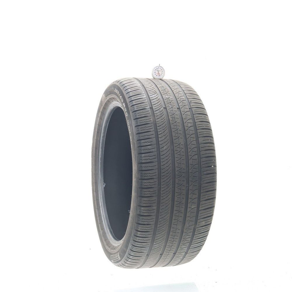 Set of (2) Used 285/40R20 Pirelli P Zero 108H - 6/32 - Image 1
