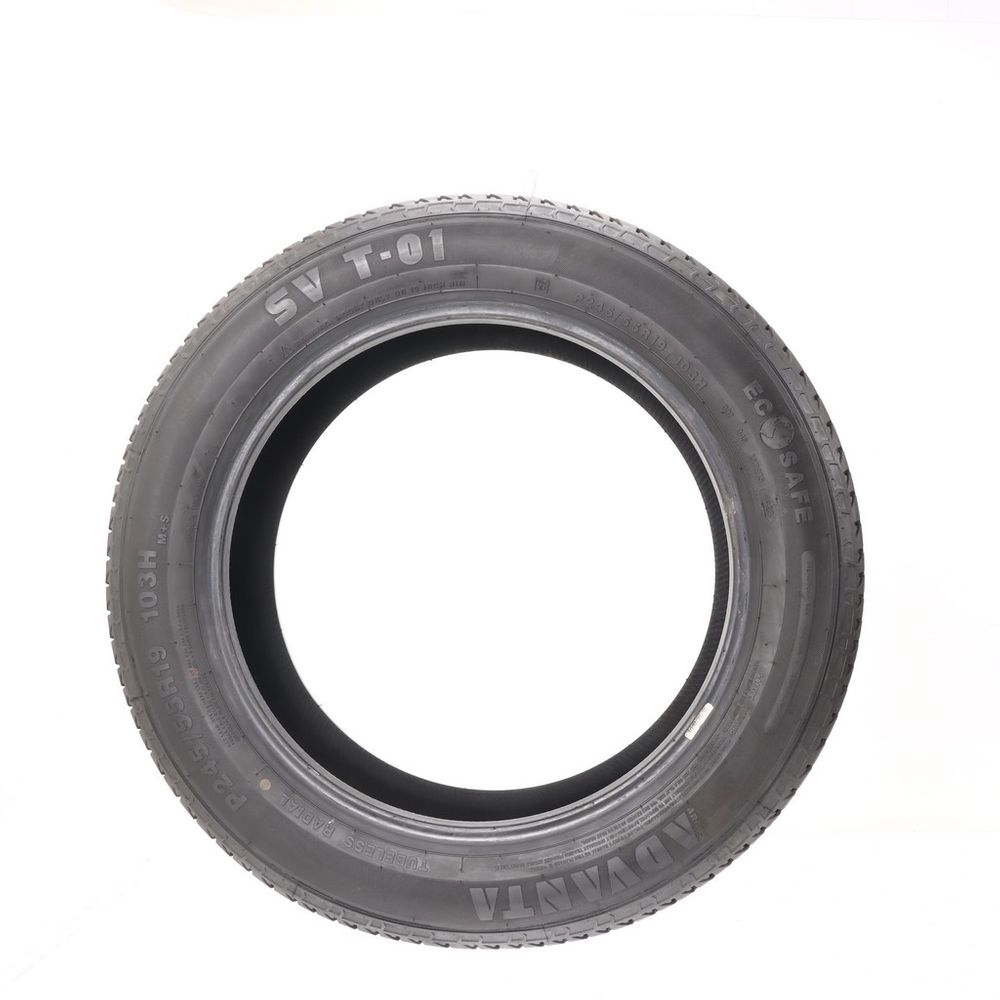 Set of (2) Used 245/55R19 Advanta SV T-01 103H - 9-10.5/32 - Image 3