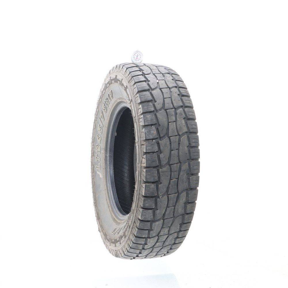 Set of (2) Used LT 245/75R17 Linglong Crosswind A/T 121/118R E - 7-8/32 - Image 1
