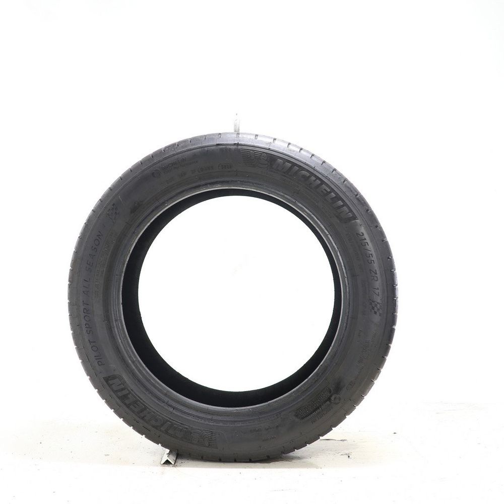 Set of (2) Used 215/55ZR17 Michelin Pilot Sport All Season 4 98Y - 7.5-8.5/32 - Image 6