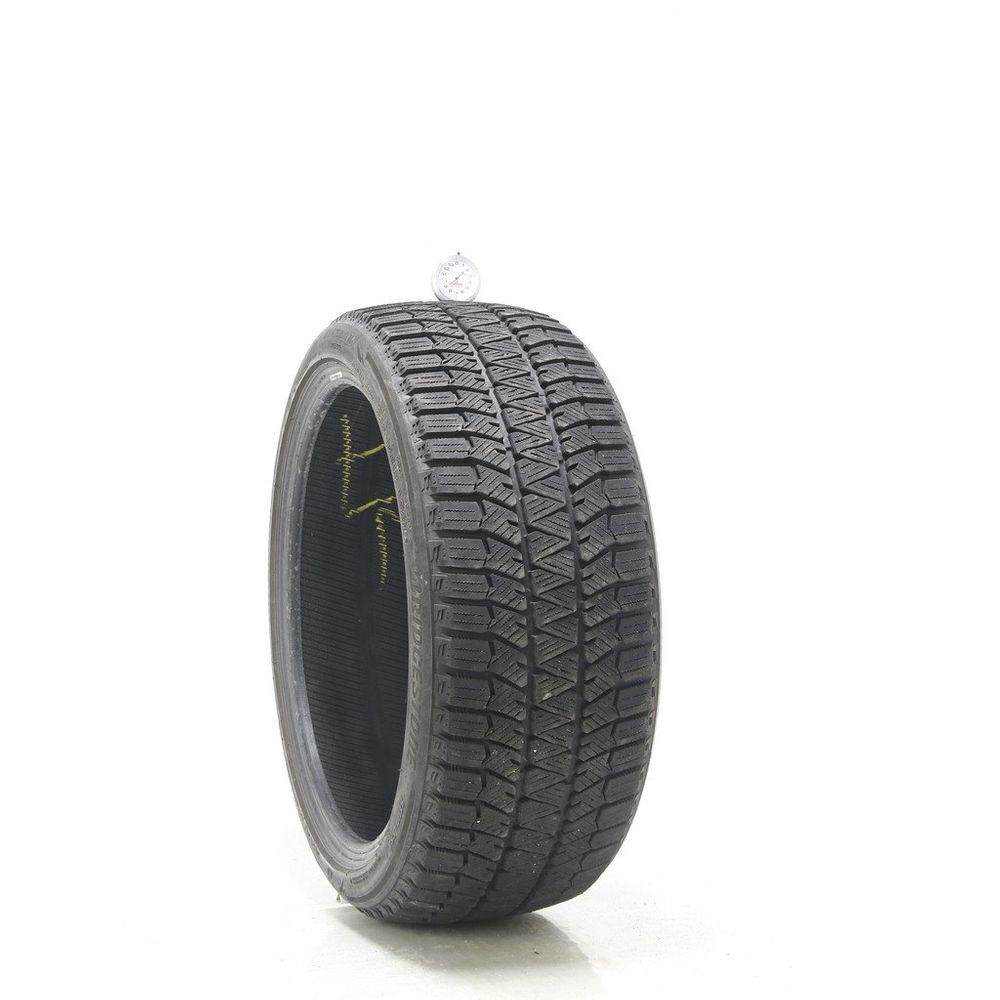 Set of (2) Used 225/40R18 Bridgestone Blizzak WS90 Studless 92H - 8.5-9/32 - Image 1