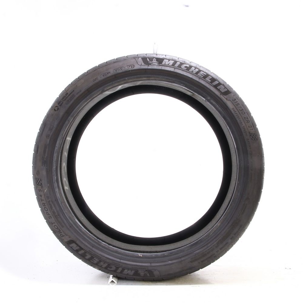 Set of (2) Used 315/30ZR21 Michelin Pilot Sport 4 S MO1 Acoustic 105Y - 8-8.5/32 - Image 3