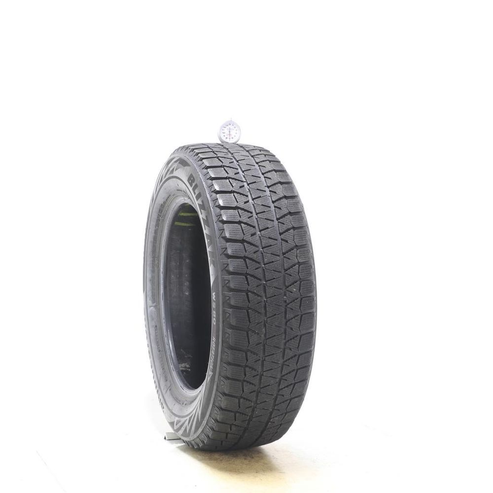 Set of (2) Used 205/65R16 Bridgestone Blizzak WS80 95T - 6-7/32 - Image 4