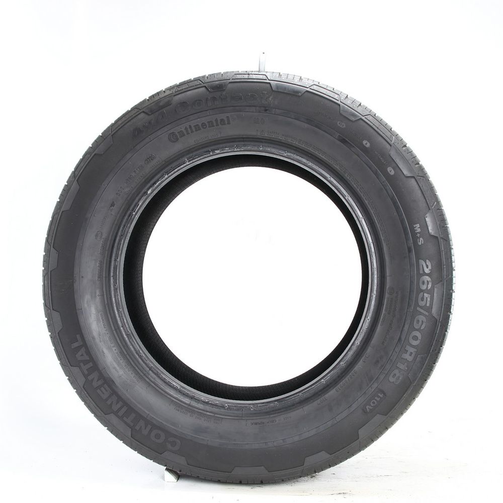 Set of (2) Used 265/60R18 Continental 4x4 Contact MO 110V - 8/32 - Image 3