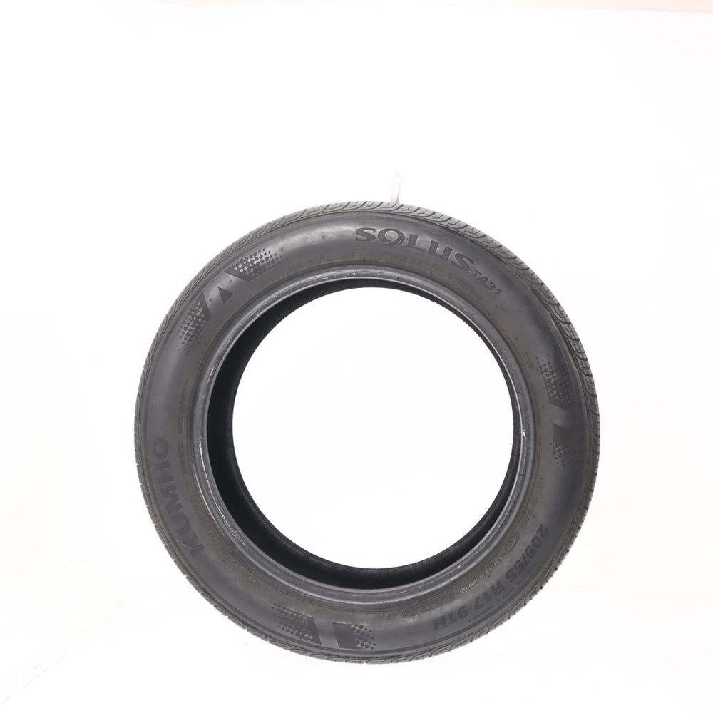 Set of (2) Used 205/55R17 Kumho Solus TA31 91H - 6/32 - Image 3