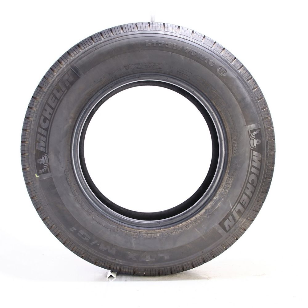 Set of (2) Used LT 225/75R16 Michelin LTX M/S2 115/112R E - 13-14/32 ...