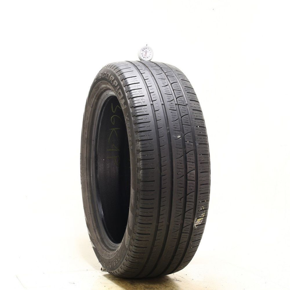 Set of (4) Used 235/50R19 Pirelli Scorpion Verde 99H - 7-8/32 - Image 1