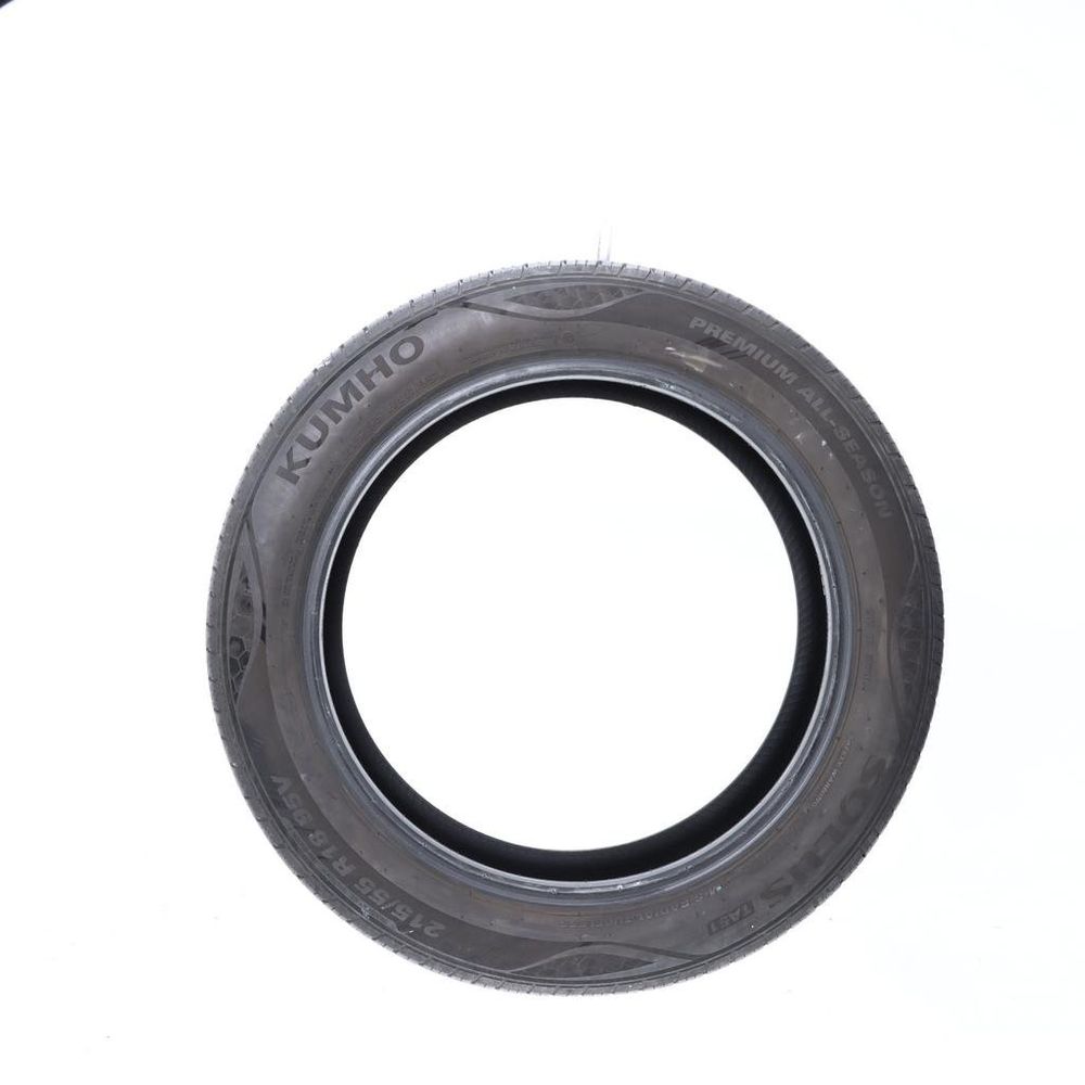 Set of (4) Used 215/55R18 Kumho Solus TA51 95V - 7-8/32 - Image 3