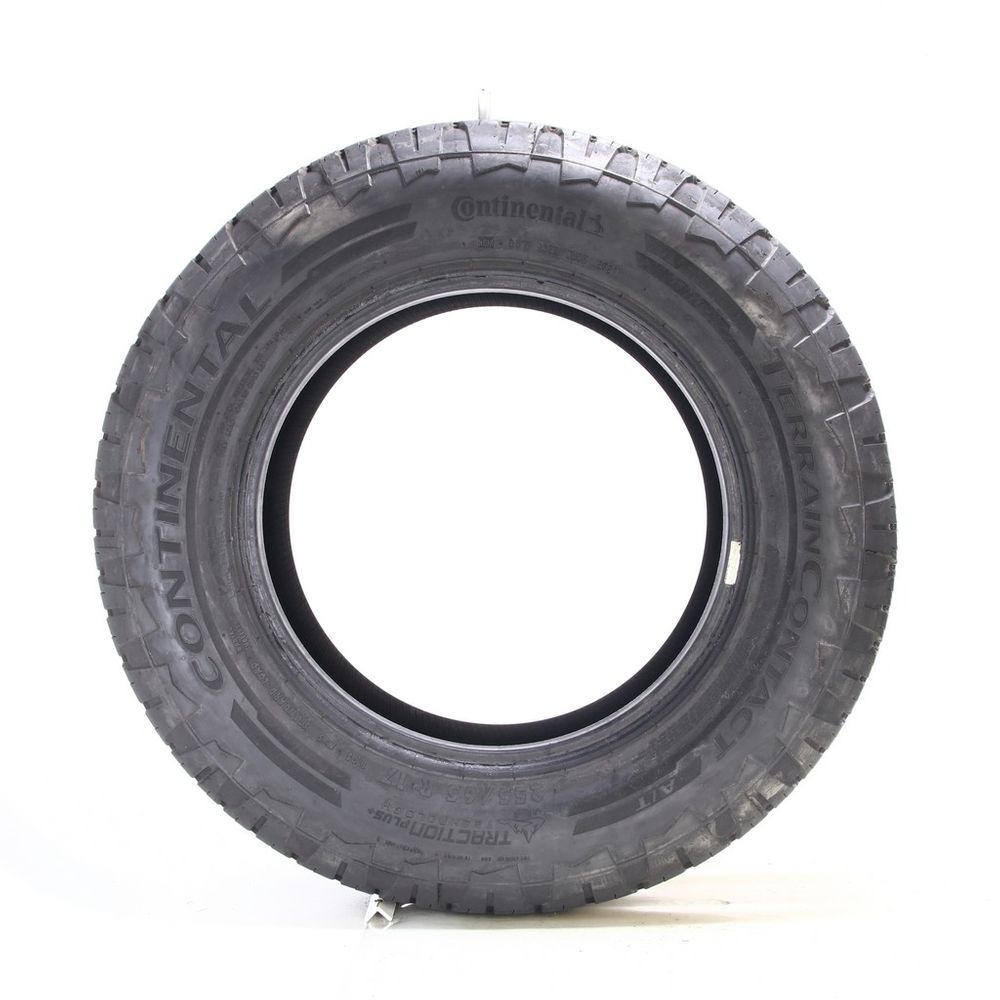 Set of (2) Used 255/65R17 Continental TerrainContact AT 110S - 10/32 - Image 3