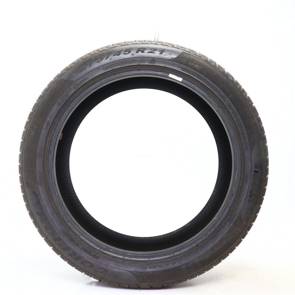 Set of (2) Used 275/45R21 Pirelli Scorpion Winter 110V - 7-7.5/32 - Image 3