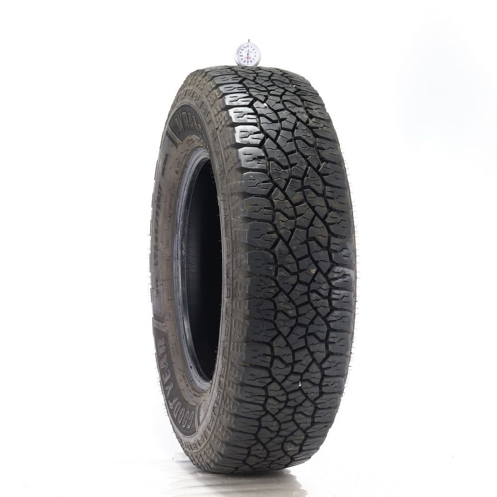 Set of (2) Used LT 245/75R17 Goodyear Wrangler Workhorse AT 121/118S E ...