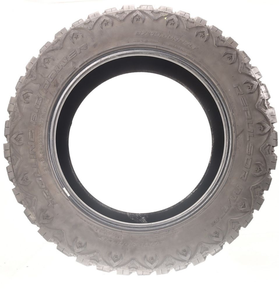 Set of (2) Used LT 37X13.5R22 Rolling Big Power Repulsor M/T RX 127Q F - 9.5-10.5/32 - Image 6
