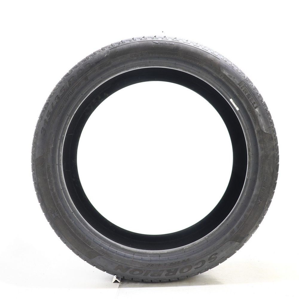 Set of (2) Used 315/35R22 Pirelli Scorpion Winter Run Flat 111V - 6-6.5/32 - Image 3