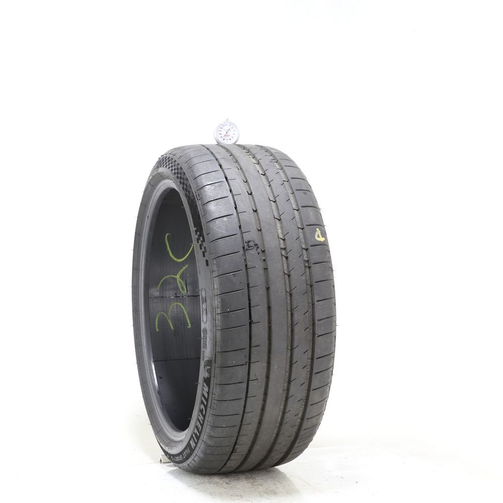 Set of (2) Used 245/35ZR19 Michelin Pilot Sport 4 S 93Y - 7.5-8.5/32 - Image 4
