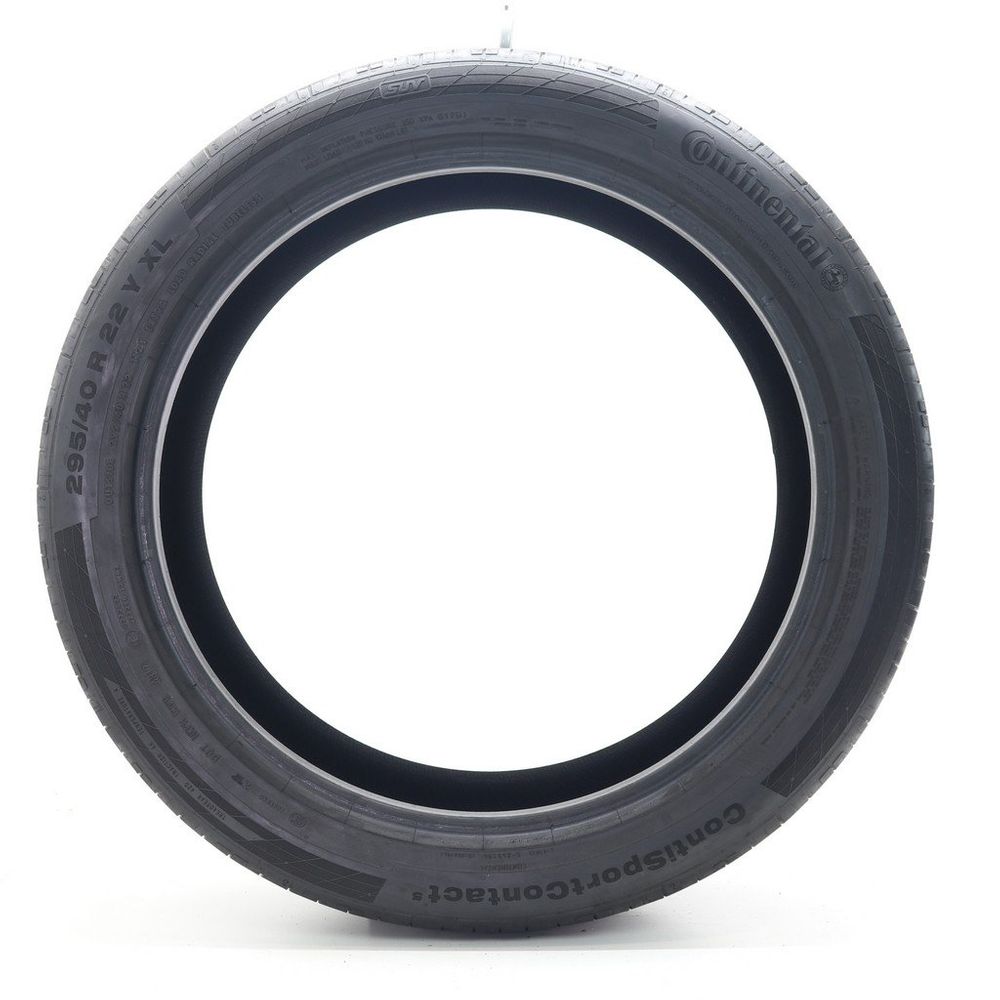 Set of (2) Used 295/40R22 Continental ContiSportContact 5 SUV ContiSilent 112Y - 6.5-7.5/32 - Image 3