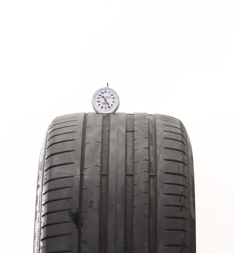 Set of (4) Used 255/35R21 Pirelli P Zero PZ4 T1 Elect PNCS 98W - 5.5-6/32 - Image 2