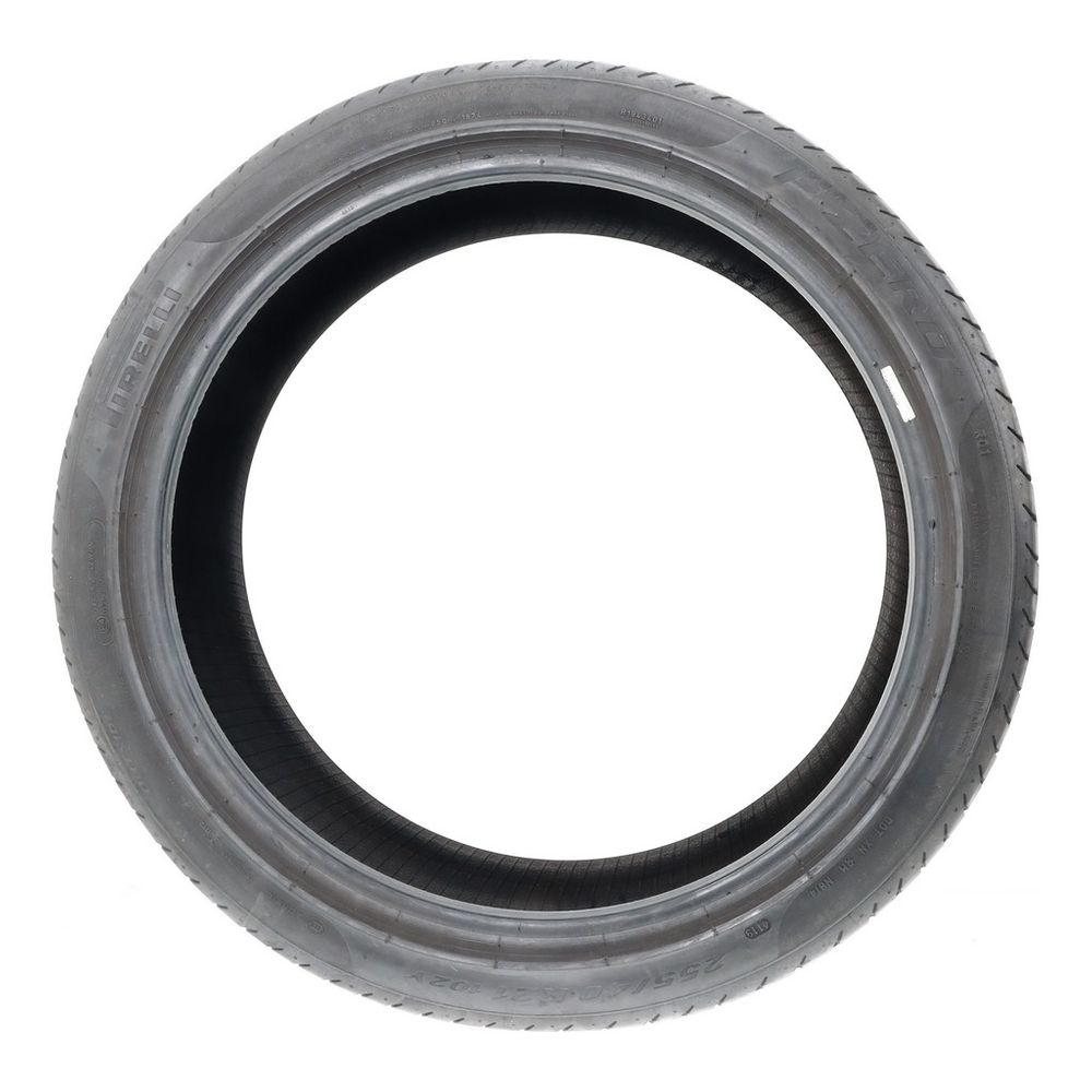 Set of (4) Used 255/40R21 Pirelli P Zero R01 102Y - 6.5-8/32 - Image 3